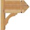 Ekena Millwork Olympic Arts & Crafts Rough Sawn Outlooker, Western Red Cedar, 8"W x 14"D x 14"H OUT08X14X14OLY03RWR - alternate 3
